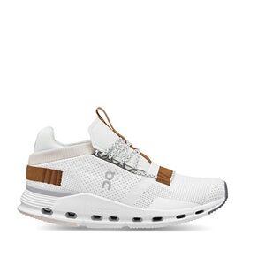 On Running Women's Athletic Shoes - White and Brown
